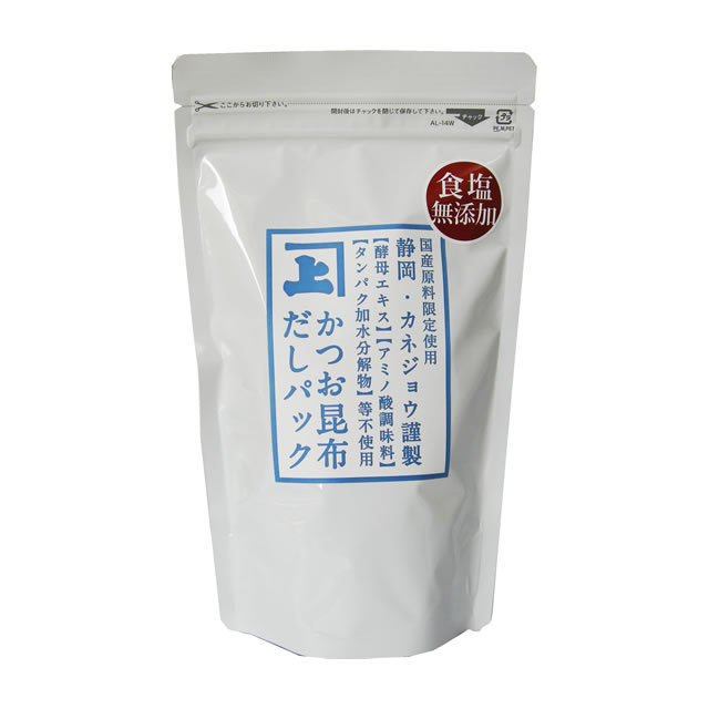 かつお昆布だしパック8g×15P